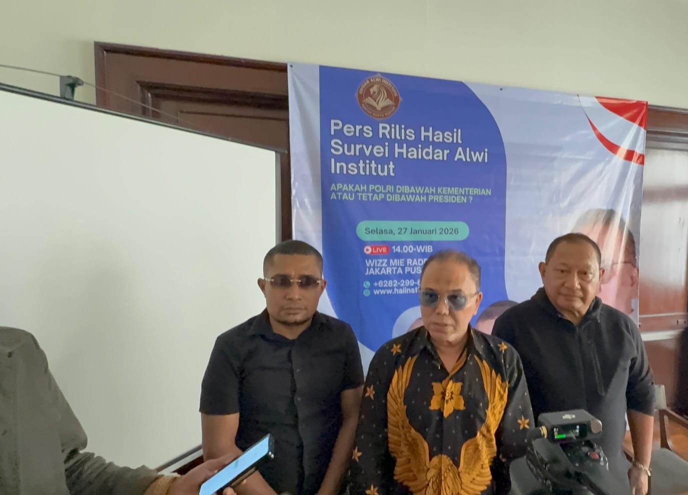 Survei HAI: 71,9% Publik Tolak Polri Ditempatkan di Bawah Kementerian