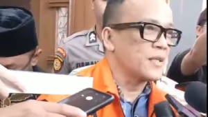 Eks Wamenaker Immanuel ‘Noel’ Ebenezer di sela skorsing sidang kasus dugaan korupsi pemerasan dan pengurusan sertifikasi Keselamatan dan Kesehatan Kerja (K3) di Pengadilan Tindak Pidana Korupsi (Tipikor) Jakarta, Senin, 26/1/2026 | Syahrul Baihaqi/Forum Keadilan