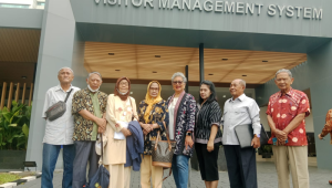 Warga dari Perkumpulan Warga Kavling Pangkalan Jati (PWKPJ) di Gedung Dewan Perwakilan Rakyat (DPR) RI pada Jumat, 23/1/2026 | Ist