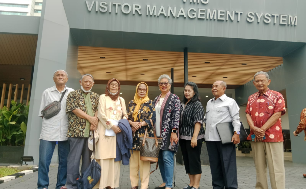 Warga Kavling Pangkalan Jati Datangi DPR, Minta Kepastian Hukum Tanah Hunian Purnawirawan TNI AL