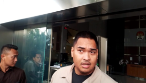 Mantan Menteri Pemuda dan Olahraga (Menpora) Dito Ariotedjo di Gedung KPK, Jakarta, Jumat, 23/1/2026 | Muhammad Reza/Forum Keadilan