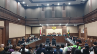 Sidang lanjutan Nadiem Makarim di Pengadilan Tipikor Jakarta, Kamis, 8/1/2026 | Syahrul Baihaqi/Forum Keadilan