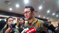 Jubir KPK Budi Prasetyo di Gedung CI KPK, Jakarta, Selasa, 13/1/2026 | Muhammad Reza/Forum Keadilan