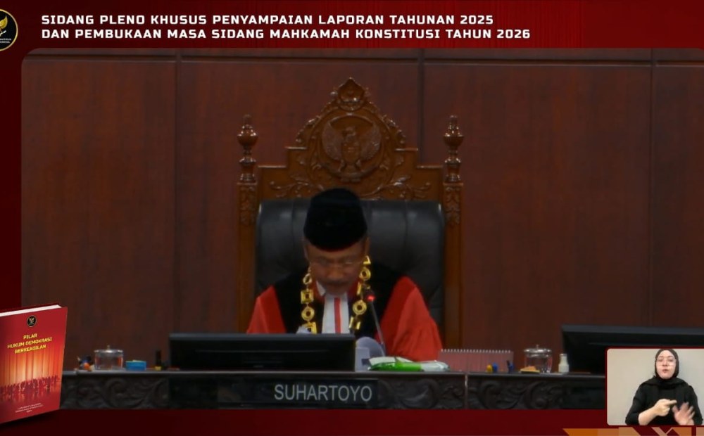 Ketua MK: Mahkamah Komitmen Jaga Independansi dan Tutup Ruang Intervensi di 2025