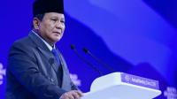 Presiden RI Prabowo Subianto menyampaikan pidato kunci pada World Economic Forum (WEF) Annual Meeting 2026 yang digelar pada Kamis, 22/1/2026, di Davos, Swiss. | Dok BPMI Setpres/Muchlis Jr