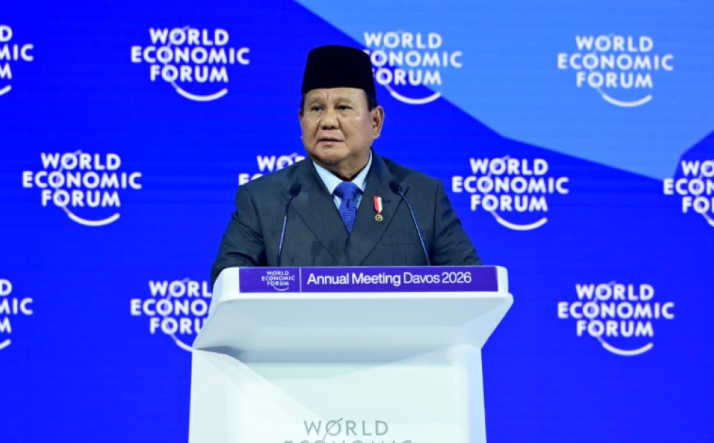 Prabowo Ungkap Telah Tutup 1.000 Tambang Ilegal di WEF 2026