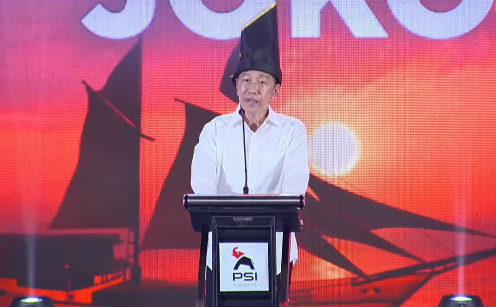 Jokowi: Saya akan Bekerja Mati-matian untuk PSI