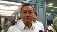 Menteri Sekretaris Negara (Mensesneg) Prasetyo Hadi, di Kompleks Parlemen, Senayan, Jakarta, Senin, 26/1/2026 | Novia Suhari/Forum Keadilan