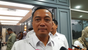 Menteri Sekretaris Negara (Mensesneg) Prasetyo Hadi, di Kompleks Parlemen, Senayan, Jakarta, Senin, 26/1/2026 | Novia Suhari/Forum Keadilan