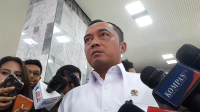 Mensesneg Prasetyo Hadi, di Kompleks Parlemen, Senayan, Jakarta, Senin, 19/1/2026 | Novia Suhari/Forum Keadilan