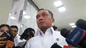 Mensesneg Prasetyo Hadi, di Kompleks Parlemen, Senayan, Jakarta, Senin, 19/1/2026 | Novia Suhari/Forum Keadilan