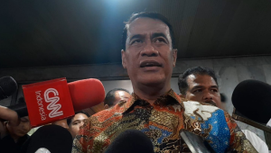 Menteri Pertanian, Amran Sulaiman, di Kompleks Parlemen, Senayan, Jakarta, Rabu, 14/1/2026 | Novia Suhari/Forum Keadilan