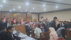 Sejumlah saksi dalam sidang kasus dugaan pengurusan Rencana Penggunaan Tenaga Kerja Asing (RPTKA) di Pengadilan Tipikor Jakarta, Kamis, 22/1/2026 | Syahrul Baihaqi/Forum Keadilan