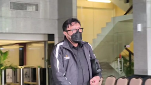 Ketua DPD PDI Perjuangan Jawa Barat Ono Surono di Gedung Merah Putih KPK, Jakarta, Kamis, 15/1/2026 | Muhammad Reza/Forum Keadilan