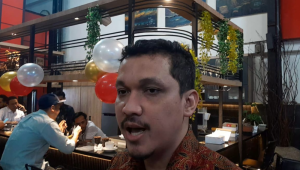 Peneliti Senior sekaligus Direktur Lingkaran Survei Indonesia (LSI) Ardian Sopa, di Kantor LSI, Jakarta, Rabu, 7/1/2026 | Novia Suhari/Forum Keadilan