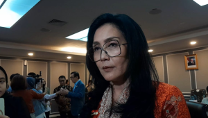 Anggota Komisi XIII DPR RI Fraksi PDI Perjuangan Rieke Diah Pitaloka di Kompleks Parlemen, Senayan, Jakarta, Senin, 19/1/2026 | Novia Suhari/Forum Keadilan