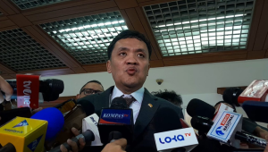 Ketua Komisi III DPR RI Habiburokhman, di Kompleks Parlemen, Senayan, Jakarta, Rabu, 28/1/2026 | Novia Suhari/Forum Keadilan