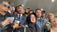 Roy Suryo Cs di Polda Metro Jaya, Jakarta, Kamis, 29/1/2026 | Muhammad Reza/Forum Keadilan
