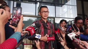 Juru Bicara KPK Budi Prasetyo di Gedung KPK, Jakarta, Jumat, 30/1/2026 | Muhammad Reza/Forum Keadilan