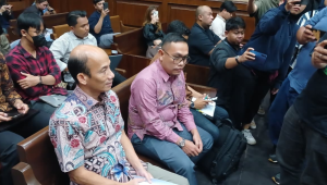 Eks Wakil Menteri Energi dan Sumber Daya Mineral (ESDM) Arcandra Tahar di sidang Pertamina di Pengadilan Tipikor Jakarta, Kamis, 22/1/2026 | Syahrul Baihaqi/Forum Keadilan