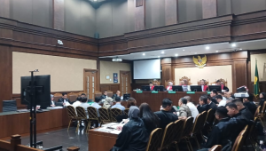 Sidang pemeriksaan saksi kasus dugaan korupsi tata kelola minyak mentah Pertamina di Pengadilan Tipikor Jakarta, Selasa, 6/1/2025 | Syahrul Baihaqi/Forum Keadilan