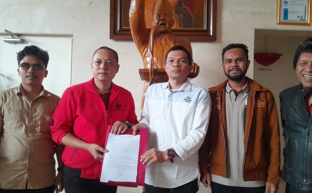 PDI Perjuangan Terima Petisi dan Audiensi Aliansi Masyarakt Peduli Demokrasi Tolak Pilkada Lewat DPRD