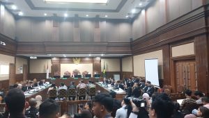 Sejumlah saksi dalam sidang kasus Chromebook Nadiem Makarim di Pengadilan Tipikor Jakarta, Senin, 23/2/2026 | Syahrul Baihaqi/Forum Keadilan