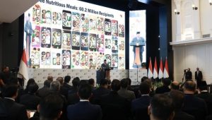 Presiden Prabowo Subianto dalam acara Indonesia Economic Outlook 2026 di Wisma Danantara, Jakarta, Jumat, 13/2/2026 | Dok. Tim Media Presiden