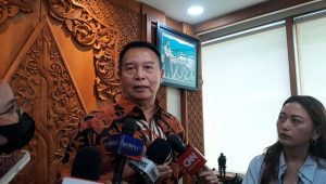 Anggota Komisi I DPR RI TB Hasanuddin, di Kompleks Parlemen, Senayan, Jakarta, Senin, 24/2/2026 | Novia Suhari/Forum Keadilan