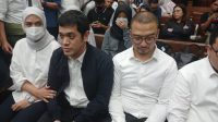 Anak Mohammad Riza Chalid, Muhammad Kerry Adrianto Riza, di Pengadilan Tipikor Jakarta, Jumat, 27/2/2026, dini hari | Syahrul Baihaqi/Forum Keadilan