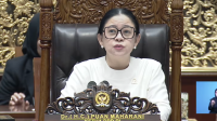 Ketua DPR RI Puan Maharani dalam rapat paripurna DPR RI di Gedung Nusantara II, Kompleks Parlemen, Senayan, Jakarta, Kamis, 19/2/2026 | YouTube TVR Parlemen