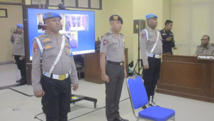 Anggota Brimob Polda Maluku Bripda Mesias Siahaya (MS) | Ist