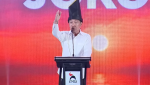 Presiden ke-7 RI Joko Widodo (Jokowi) dalam Rakernas PSI, di Makassar, Sulawesi Selatan, Sabtu, 31/1/2026 | YouTube Partai Solidaritas Indonesia