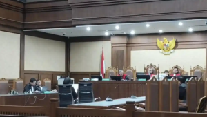 Advokat Marcella Santoso di Pengadilan Tipikor Jakarta, Jumat, 27/2/2026 | Ist