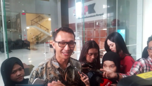 Juru Bicara KPK Budi Prasetyo di Gedung KPK, Jakarta, Jumat, 6/2/2026 | Muhammad Reza/Forum Keadilan