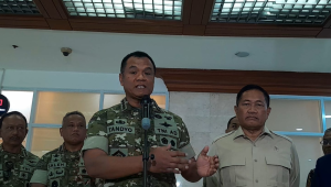 Wakil Panglima TNI Tandyo Budi Revita, di Kompleks Parlemen, Senayan, Jakarta, Selasa, 10/2/2026 | Novia Suhari/Forum Keadilan