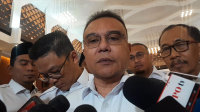 Ketua Harian Partai Gerindra Sufmi Dasco Ahmad, di Kompleks Parlemen, Senayan, Jakarta, Jumat, 6/2/2026 | Novia Suhari/Forum Keadilan