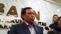 Sekjen Partai Demokrat Herman Khaeron, di Kompleks Parlemen, Senayan, Jakarta, Rabu, 4/2/2026 | Novia Suhari/Forum Keadilan