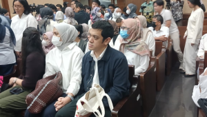 Muhammad Kerry Adrianto Riza di sidang pembacaan tuntutan di Pengadilan Tipikor Jakarta, Jumat, 13/2/2026 | Syahrul Baihaqi/Forum Keadilan