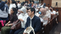Muhammad Kerry Adrianto Riza di sidang pembacaan tuntutan di Pengadilan Tipikor Jakarta, Jumat, 13/2/2026 | Syahrul Baihaqi/Forum Keadilan