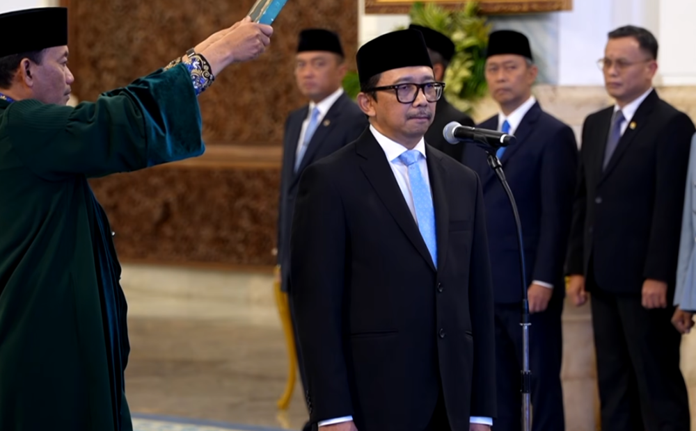 Resmi! Juda Agung Dilantik Jadi Wamenkeu