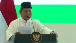 Presiden Prabowo Subianto menghadiri acara pengukuhan pengurus Majelis Ulama Indonesia (MUI) periode 2025-2030 yang digelar di Masjid Istiqlal, Jakarta, Sabtu, 7/2/2026 | YouTube Sekretariat Presiden