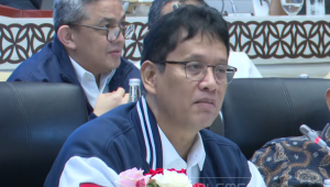 Menteri Keuangan (Menkeu), Purbaya Yudhi Sadewa, saat Rapat Konsultasi Pimpinan Komisi DPR di Jakarta, Senin, 9/2/2026. | YouTube TVR Parlemen