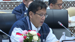 Menteri Keuangan (Menkeu), Purbaya Yudhi Sadewa, saat Rapat Konsultasi Pimpinan Komisi DPR di Jakarta, Senin, 9/2/2026. | YouTube TVR Parlemen