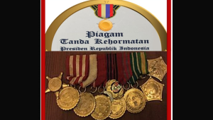 Piagam Tanda Kehormatan Presiden Republik Indonesia | Ist