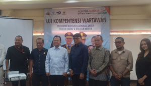 Kontra Narasi Gelar kegiatan UKW dan Penguatan Kapasitas Jurnalis dalam Produk Digital dan Kreator Konten di Sofyan Hotel, Tebet, Jakarta Selatan, Kamis, 5/2/2026 | Muhammad Reza/Forum Keadilan