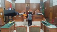 Sidang perdana praperadilan eks Kajari HSU di Pengadilan Negeri Jakarta Selatan, Jumat, 20/2/2026 | Syahrul Baihaqi/Forum Keadilan