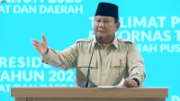 Presiden Prabowo Subianto di acara Rakornas Pemerintah Pusat dan Daerah Tahun 2026 di Sentul, Bogor, Jawa Barat, Senin, 2/2/2026 | YouTube Sekretariat Presiden
