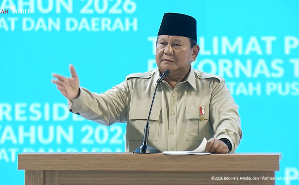 Prabowo Sentil Pihak yang Tidak Menyukainya, Ajak Bertarung di 2029