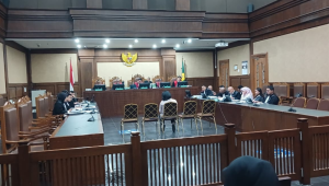 Eks Stafsus Nadiem Makarim, Fiona Handayani di Pengadilan Tipikor Jakarta, Kamis, 5/2/2026 | Syahrul Baihaqi/Forum Keadilan